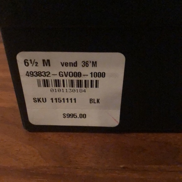 Saint Laurent Tribute Bronze Sandals - Picture 6 of 7